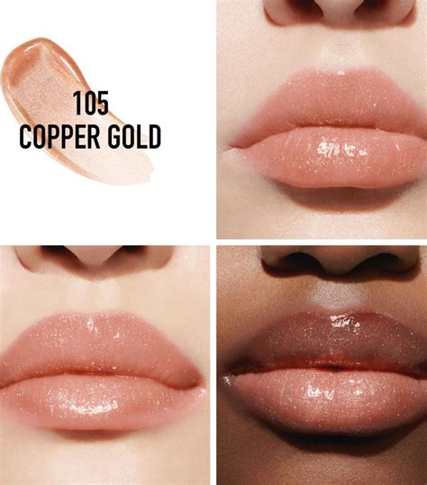 dior lip maximizer copper gold